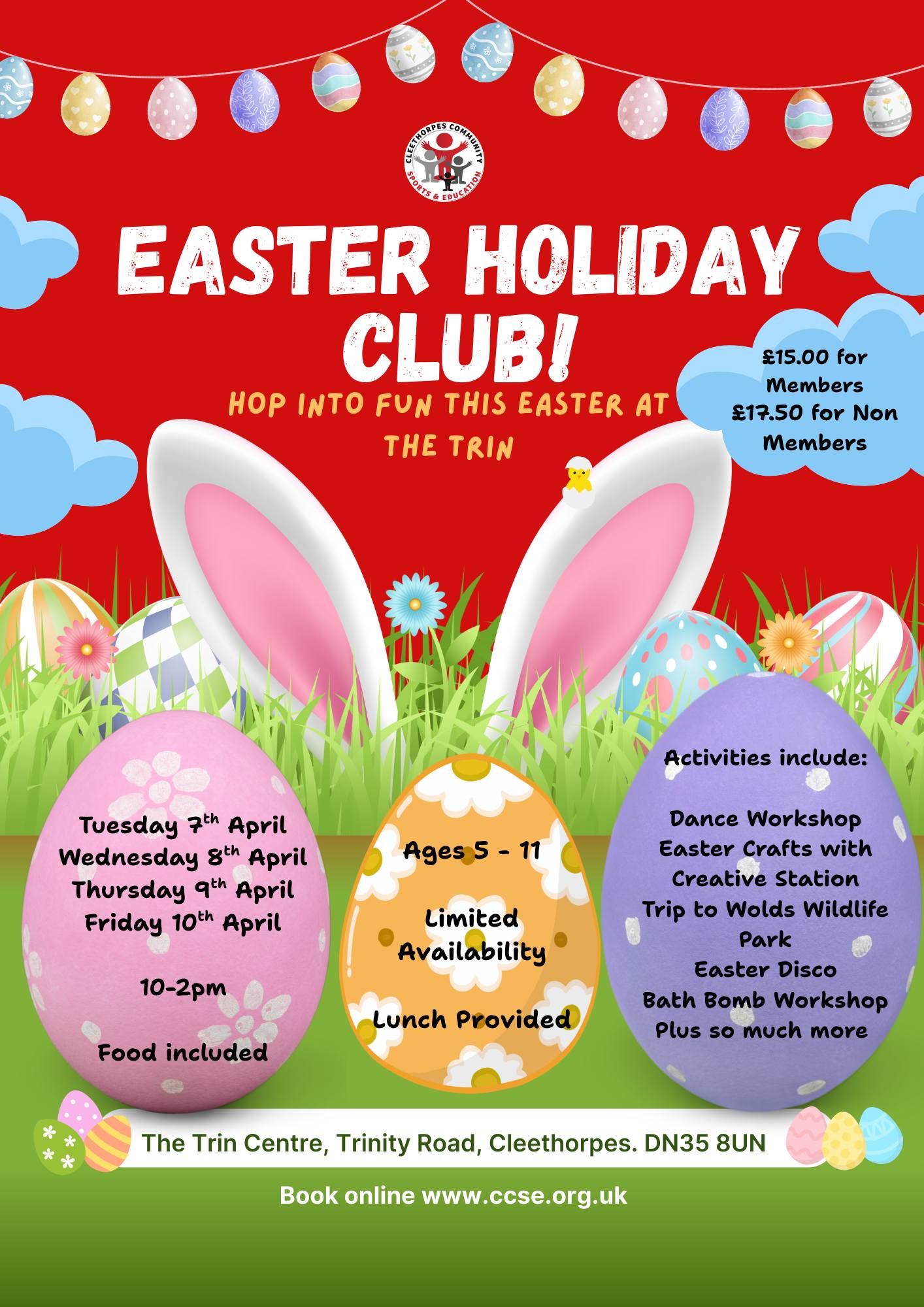 Easter Holiday Club 2026 ( Primary Aged Children 5-11 )